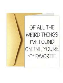 1/2/5/10pcs Funny & Romantic Valentine's Day Card - Perfect For Him, Her, Or Fiance - Unique Cartoon-Themed Greeting Card With Envelope, Blank Page Inside, Perfect Gift For Father's Day, Mother's Day, Various Holidays, Anniversaries, Parties, Weddings And Special Occasions - Multicolor - View 17