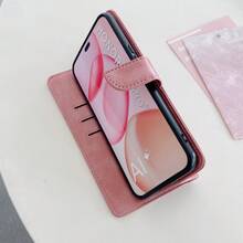 Deer Pattern Shockproof Phone Case With Stand, High-Quality Printed Craftsmanship, Full Set Of Phone Cases Compatible With Galaxy S10/20/21/22/23S24U/A05/A14/A24/A25/A34/A54, Compatible With Redmi Note 14/12/13 Pro, /Compatible With HONOR 70/90/400/X7/X8/X6/X9 Series - Pink - View 4