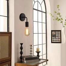 现代北欧壁灯，E27灯座 - 适用于装饰客厅、卧室、餐厅和走廊（不含灯泡），也可用于玄关、入口处。