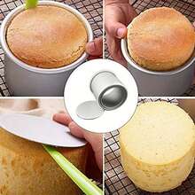 Aluminum Alloy Cake Mold With Removable Bottom And A Circular Raised Design – Perfect For Making Cheesecakes, Tartlets, And More – Easy To Remove From The Mold, Even Heat Distribution, Dishwasher And Oven . - Nhiều màu - Xem 3