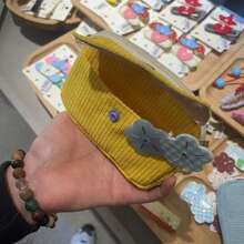 2025 Nuevo Monedero Simple para Mujeres y Niñas, Carteras de Moda, Dulce y Portátil, Pequeña Bolsa para Auriculares, Cartera Retro para Mujeres - Rosa - Ver 5