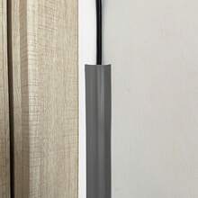 1 件 3 米/118.11 英寸自粘式 PVC 电缆保护卷地板电缆隐藏器装饰地线通道适用于家庭电线墙壁电线管理