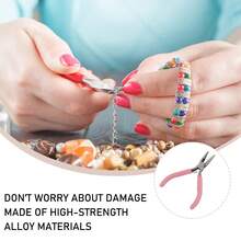 DIY Jewelry Making Tool Kit, Ring Opener Pliers, Jewelry Pointed Nose Pliers, Jewelry Making And Repair Tools, Precision Jewelry Clamp, Jewelry Making Set