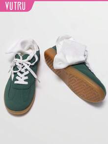 VUTRU 女士轻便软底休闲运动鞋，舒适运动训练鞋 - 墨綠色 - 查看 5