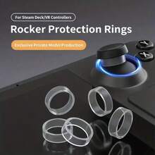 Cincin Pelindung Rocker Universal untuk PS 3 4 5, Cincin Bantu Anti-Benturan, Penutup Joystick Silikon Karet, Kompatibel dengan Seri 4 PS3 Universal untuk Tombol Kontroler Game - MultiWarna - View 7