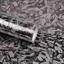 غشاء ألياف الكربون المطروق عالي اللمعان، مقاوم للخدش والأشعة فوق البنفسجية، مناسب لملصقات ديكور الدراجات النارية والدراجات النارية والسيارات، بطراز حديث، ملصق تعديل DIY لوحة التحكم الداخلية للسيارة، مصمم خصيصًا لملاك السيارات