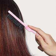 6pcs Hair Brush Set, Including Nylon Teasing Brush, Double-Sided Hair Brush, Smooth Comb, Rat Tail Comb,Hair,Travel,Hair Products,Hair Tools,Hair Stuff,Barber,Barber Accessories,Barbershop,Hairdressing Equipment