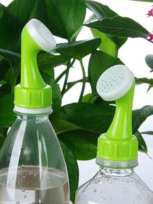 2pcs Watering Can Nozzle, Plastic Watering Bottle Head For Household - Multicolor - View 5