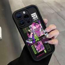 Entrega Local Funda de Teléfono ZUTOMAYO con Diseño de Chica Anime Creativa y Moderna con Sombrero - Compatible con Apple  16, 16e, 15, 14, 13, 12 Mini, 11 Pro Max, X, XR, XS Max, 8, 7 Plus| Protector de Lente Suave para la Espalda - Blanco antiguo - Ver 7