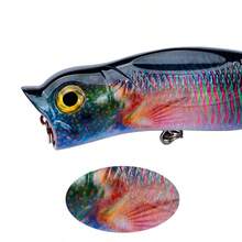 1/3pcs 3.5 Inch 3D Floating Crankbait Fishing Lures With Rattle, Mixed Colors, ABS And High Carbon Steel, Targeting Pike, Bass, Salmon