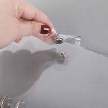 1 buah Binder 6 Ring Transparan Ukuran A5, Tahan Air & Mudah Dibersihkan - Clear - View 6