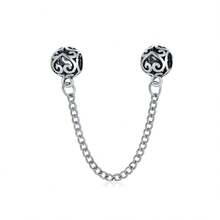 1pc Fashionable Personalized Silver, Gold, Rose Gold Multi-Element Heart Charm, Suitable For DIY Bracelet, Bangle, Anklet, Safety Chain Pendant - Chain - View 25