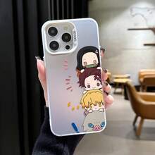 Funda de teléfono Anime Ghost Slayer para PC, funda de teléfono para  17 16 15 14 13 12 11 Pro Max Plus 17 Air 16E X XR XS Max, funda a prueba de golpes, compatible con funda de  17, funda de  17 Pro, funda de  17 Pro Max - 6 - Ver 2
