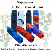 1pc High Quality Silicone Case Suitable For Vaporesso Xros 4 Mini, Full Edge Protection Silicone Protective Cover Anti-Fall Anti-Sweat Anti-Slip, Multiple Colors Available - Multicolor - View 8