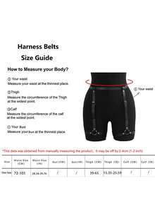 PU Leather Thigh Garter Belt Leg Harness Gothic Thigh Harness Belt Dresses Party Accessories