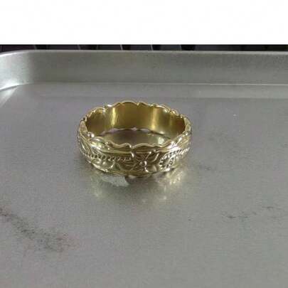 1 Stück eleganter Blumenring für Frauen als Valentinstags-Geschenk, Hochzeit, Verlobung, Jahrestags-Party Schmuck