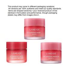 Laneige Lip Sleeping Mask: Nourish, Hydrate, Vitamin C, Berry, Antioxidants, Flaky, Dry Lips 20g/0.70oz Laneige Lip Balm Makeup