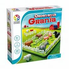SmartGames - 農場訂單 | 兒童和成人拼圖 60 個挑戰 | 5 歲及以上兒童的益智遊戲 | 兒童遊戲 - 綠色 - 查看 2