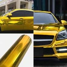 لفة واحدة 50 * 300 سم/19.69 * 118.11 بوصة فيلم ملون قابل للتمدد بطلاء كهربائي للسيارة، ديكور خارجي للمركبة متين ومرن، ملصق سهل التطبيق، تعديل هيكل السيارة DIY، مقاوم للماء والخدش، فيلم قابل للتنفس