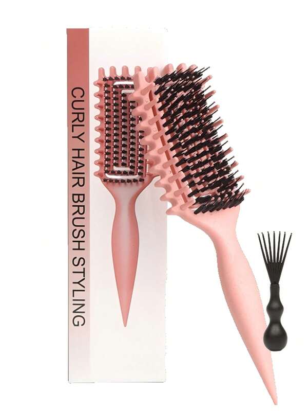 2025 New Vented Hair Brush,Curl Define Brush Curl Defining Comb, Curly Hair Brush,Curl With Prongs Define Styling Brush,Styling Brush For Detangling, Shaping And Defining Curls For Women To Reduce Pulling And Curl Separation,Hair Brush,Slick Back Brush,Styling Brush,Curly Hair Brush,Edge Brush,Hair Comb,Brush Hair,Hair Brush Set,Comb Hair,Comb For Curls,Detangling Brush,Hair Brush For Women,Hair,Travel,Hair Products,Hair Tools,Hair Stuff,Barber,Barber Accessories,Barbershop,Hairdressing Equipment