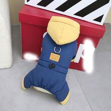 韩式四脚加厚外套，狗狗衣服，猫咪服装，加厚外套，保暖服，小型动物四脚服装，狗狗用品，宠物服装，新款秋冬狗狗服装