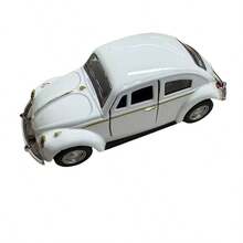 1:32 Scale Vintage Beetle Die-Cast Racing Car Model Toy | Mixed Colors | Alloy | Opening Doors, Manual Pull-Back Action | Ideal For Youngsters & Adults | Birthday Gift, Christmas Gift, Halloween Gift, Stocking Stuffer, Perfect Gift, Toys, Games - Multicolor - View 11