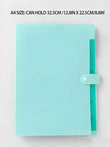 带多个隔层的 A4 文件折叠文件夹；7 色分隔文件夹；学生试卷整理器；文件存储拉链袋；纽扣封口文件夹，返校，学校用品