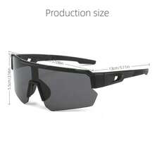 1pc Unisex Colorful Ski Goggles, Bicycle Motorcycle Goggles, Sports Windproof Dustproof Goggles