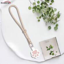 PAKRYS Cute Cat Claw Double-Buckle Phone Lanyard, Adjustable For Crossbody, Back, Or Neck. 7mm Polyester Cord, 360° Swivel Buckle. Durable And Portable, This Cute Phone Lanyard Features A Base Gasket And Is A Unisex, Drop-Resistant, Short Wrist Pendant. - Multicolor - View 14