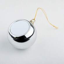1PC Personalized Heat Transfer Printing Photo Circular Plastic Christmas Hanging Ball, Christmas Tree Decoration Hanging Ball, Pendant, Backpack Pendant, Home Decoration Pendant, Customized Photo Picture, Customized Product - Multicolor - View 11