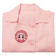 Teen Girls Rockford Peaches League Movie AAGPBL Customized Baseball Uniform Halloween Costume Personalized Cosplay Dress (Includes Belt) - Pink - View 5