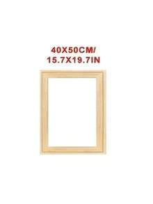 1 Set Holzrahmen DIY 30x40 40x60cm 50x70cm für Leinwand Ölgemälde Kiefernholzrahmen, Wandkunst Malerei, Diamantmalerei Rahmen, Zapfen und Nut Holzleisten, verstärkte Pinselarbeit, Spannrahmen, Übungen, Holzinnenrahmen für Wohnzimmer Schlafzimmer Heim Dekoration Geschenke Geburtstag Abschluss
