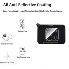 Honor MagicPad 3 Tempered Glass Screen Protector, Anti-Glare Glass Film For Honor Pad 13 Camera Lens