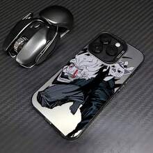 SamsungSamsungDD-Dandadan Ken T-TakakuraS  16 15 14 13 12 Pro Max Anti-Fall Matte Back Case Phone Cover - Transparent Black - View 3