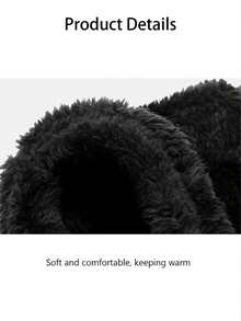 1pc Winter Warm Fleece Face Mask - Elastic Drawstring Design, Lightweight & Warm, Suitable For Cycling, Skiing And Other Outdoor Sports, Solid Color Hooded Windproof Ear Protection, Multiple Colors Available, Essential Autumn/Winter Gear, Christmas, Valentine's Day, New Year Gift - Multicolor - View 10