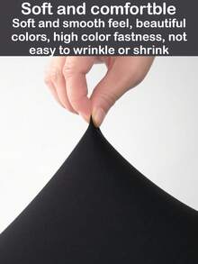 2pcs Stretch Jacquard Knit Dining Chair Covers, Machine Washable, Pet Friendly, Removable Chair Protector Slipcovers For Kitchen, Hotel, Restaurant - Black - View 6