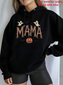 Spooky Season Sweatshirt - Nightmare Before Christmas Vintage Halloween Horror Night Hoodie, Halloween Hoodie, Halloween Hoodie, Retro Halloween, Horror Movie Sweatshirt For Women - 白色 - 查看 2
