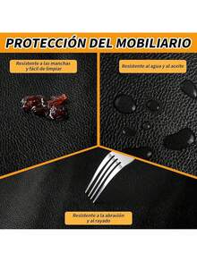 Kit de Parches Reparadores de Piel,Parche Autoadhesivo,Piezas ReparacióN Pegatinas,para Restaurar ArtíCulos De Piel Como SofáS, Sillas, Bolsos, Etc. 50 X 200 (Negro) - marrón claro - Ver 8