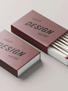 Nhãn hộp diêm tùy chỉnh (1-100 cái) - Nhãn dán hộp diêm cá nhân hóa, in thiết kế riêng, bề mặt mờ/bóng - Thích hợp cho đám cưới, sinh nhật, tiệc tùng, trang trí tân gia - Tương thích với hộp diêm gỗ - Nhãn trang trí tiệc dùng một lần, nhãn kiểu hoạt hình, tự dính, quà tặng đám cưới, trang trí ngày lễ, in chất lượng cao, nhãn trang trí, lập kế hoạch sự kiện - Màu be - Xem 3