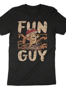 Fun Guy, Fungi T-Shirt, Magic Musoom, Cottagre Fungus, Foraging Mycology Shirt - Style10 - 查看 1
