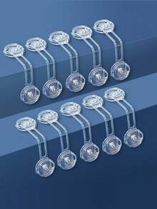 5 Khóa An Toàn Trong Suốt Chất Liệu Bền Khóa An Toàn Khóa Ngăn Kéo Đa Năng Khóa Tủ Lạnh Cho Gia Đình Văn Phòng Tủ Tủ Lạnh Phòng Tắm Nhà Vệ Sinh Tủ Lạnh Ngăn Kéo Khóa Tủ Chống Thấm Nước Khóa Cửa Tủ Lạnh Khóa Tủ Đồ Trang Trí Gia Đình Bảo Vệ Đồ Nội Thất - Nhiều màu - Xem 3