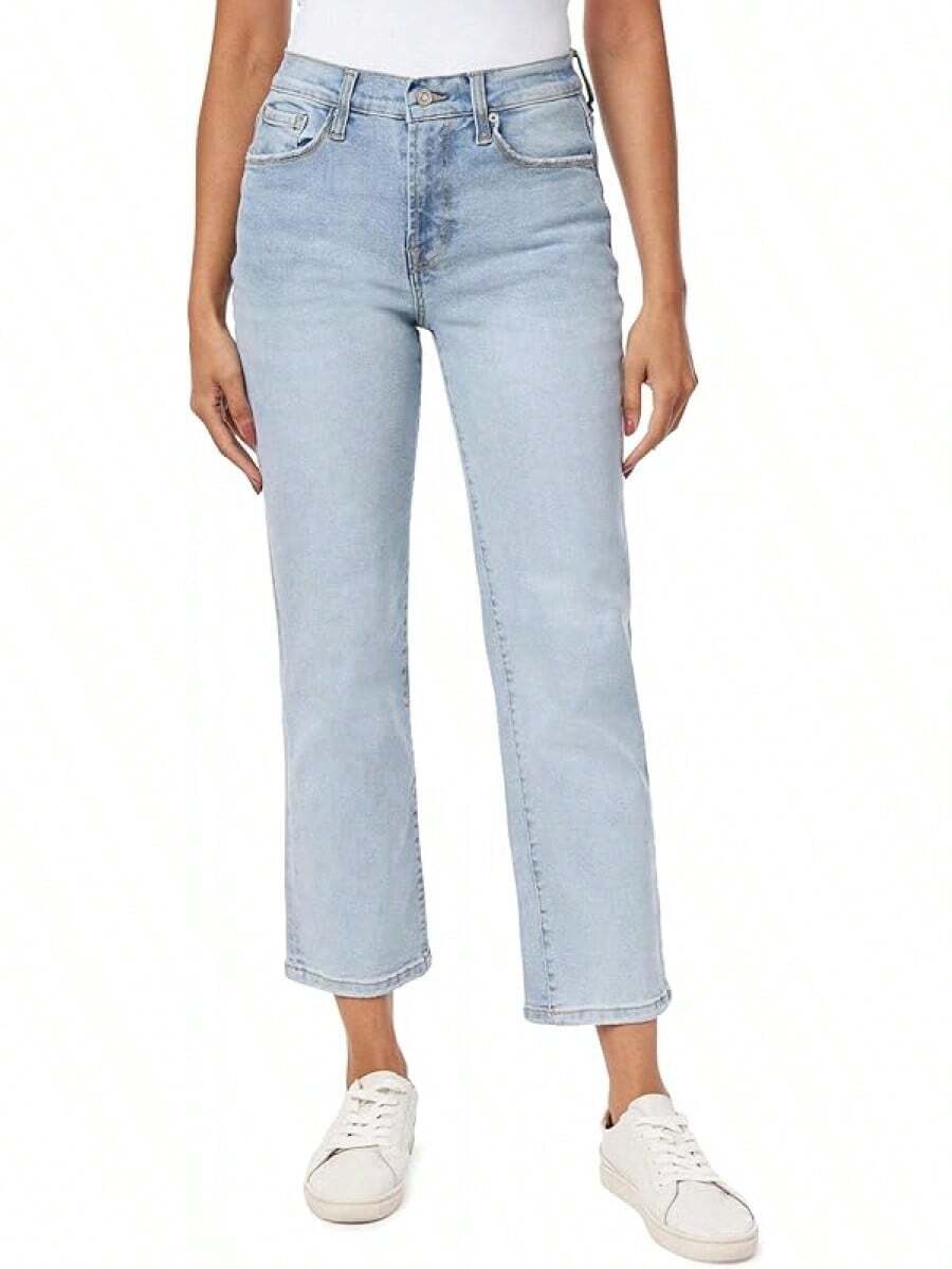 Kensie Jeans The Ella High-Rise Straight Leghalloween - Pace - View 1