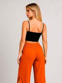 Swisz Women Pants - Orange - View 4