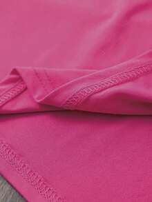 Camiseta 100% algodón San Juditas San Juda5 octubre de Manga Corta y cuello redondo para Mujer - Rosa Fucsia - Ver 4