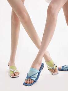 Split Toe Half Flip-Flops Half Palm Socks Anti-Wear Invisible Socks Women's Summer Thin Forefoot Non-Slip