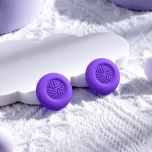 2个摇杆帽，兼容PlayStation4/PlayStation5/Switch Pro手柄，游戏手柄按键保护套，高性能拇指摇杆方向帽，PlayStation4/5游戏配件，PS手柄配件，2026年新年圣诞礼物 - 彩色 - 查看 7