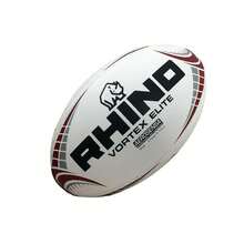 RHINO Vortex Elite Replica Rugby Ball (White) - 100% Mixed - (RD1455) - White - View 1