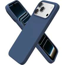 Liquid Silicone 3-Layer Full Protective Soft Rubber Phone Case Compatible With IPhone 17, 17 Air, 17 Pro, 17 Pro Max, With Anti-Shock Protection And Microfiber Lining, Also Compatible With IPhone 13, 11, 16 Pro Max, 15, 14 Plus, 12 Mini, XS Max, 7, 8 Plus