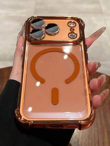 奢华防震磁吸无线充电手机壳，兼容 17 Pro Max、17 Pro、17、16、15、14、13 Pro Max，提供全方位保护