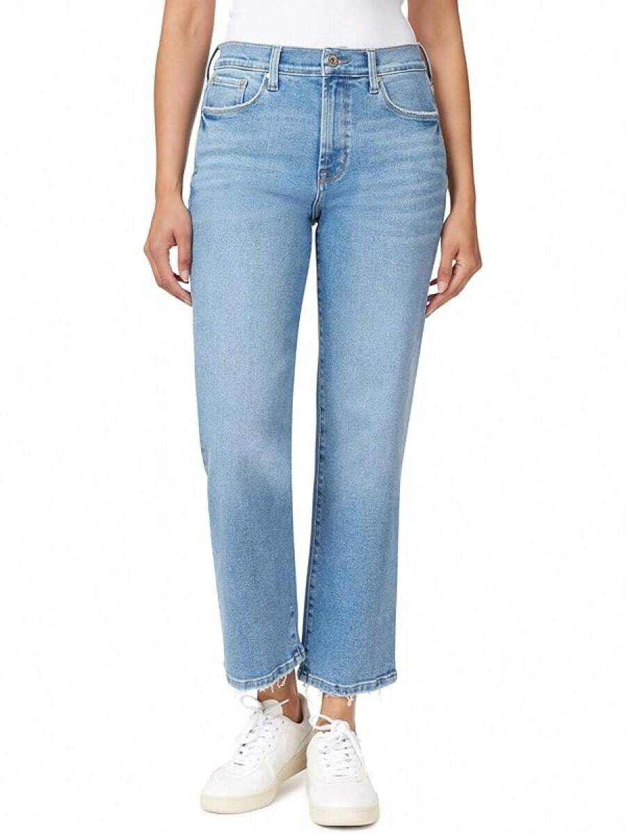Kensie Jeans The Ella High-Rise Straight Leghalloween - Brisbane - View 1